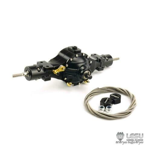 LESU RC 1/14 Tractor Metal Rear Axle Differential Lock Truck Tamiya Dumper TH02039-SMT5