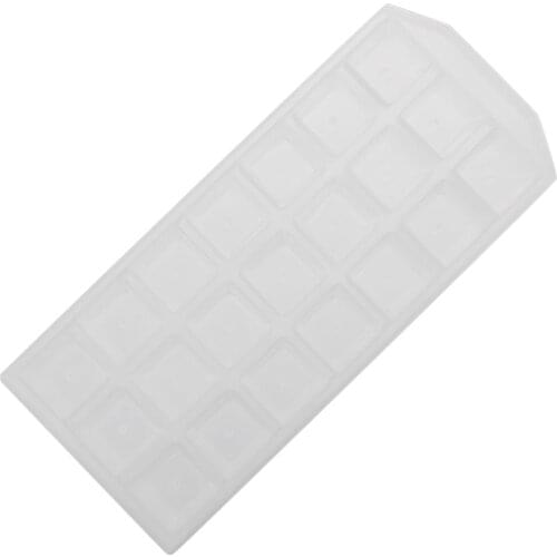 Summer 21Grid Ice Cube Pudding Maker Mold Refrigerator Ice Mould Tray Tool Soft Plastic Bar Kitchen Gadgets