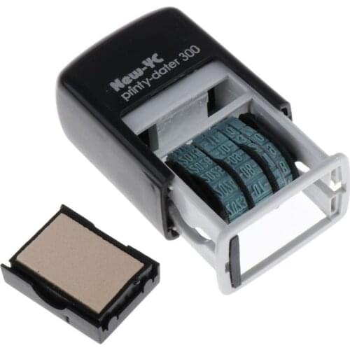 Mini Self-inking Date Stamp Day / Month / Year, Valid For 11 Years