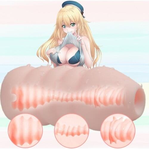 Milk Bottle Male Masturbation Cup Realistic Vagina Anal Deepthroat Erotic Oral Sex Pocket Pussy Male Masturbation Adult Product