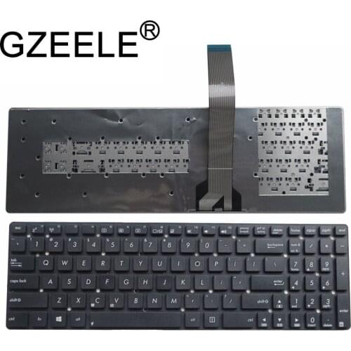 GZEELE New English keyboard FOR ASUS F751LA F751L F751LAV F751LD F751LDV 0KNB0-6100US00 MP-11G33US-528 0KNB0-6125US00 NO Frame