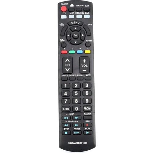 New N2QAYB000100 TV Remote Control fits For Panasonic TV PT50LCZ7 PT-50LCZ7 PT50LCZ70 PT-50LCZ70 PT56LCZ7 PT-56LCZ7 PT56LCZ70 PT