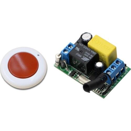 Best Price AC 220V 1CH 10A Wireless Relay Remote Control Switch Remote Light Power Switch Radio Output 220V Receiver Wireless TX