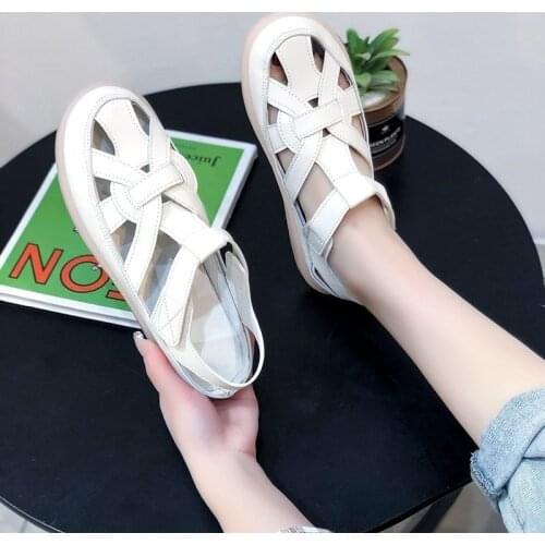 Sandals Women Summer New Fashion Womens Sandals 2021 Sandals Adult Casual Sandals All-match Ladies Flat Shoes