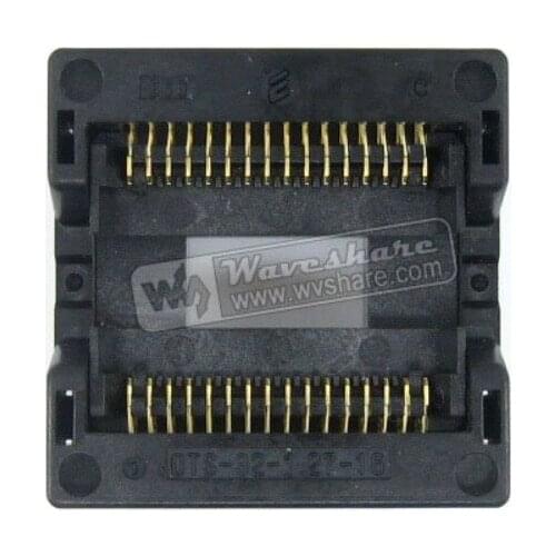 SOP32 SO32 SOIC32 OTS-32-1.27-16 Enplas IC Test Burn-In Socket Programming Adapter 11.25mm Width 1.27mm Pitch