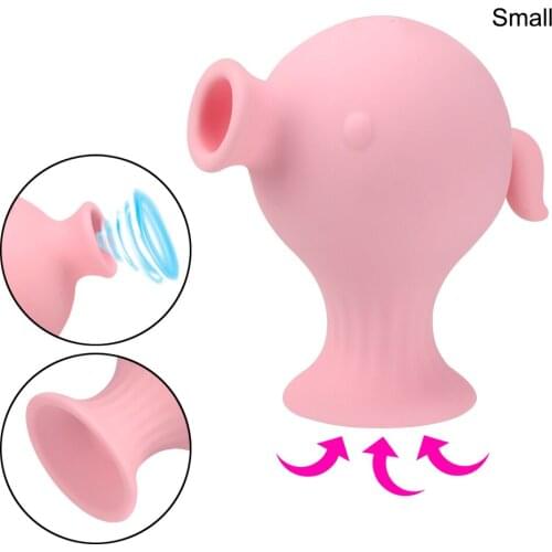 7 Speed Pea Sucking Vibrator for Women Masturbation Nipple Clitoris Sucke Stimulator Female Masturbator Tongue Licking Vibrator