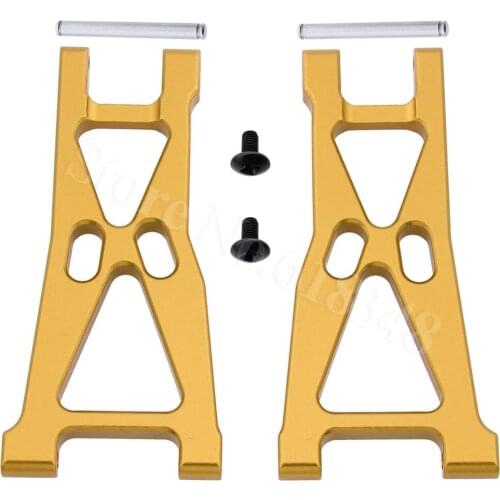 5 Pairs Aluminum Alloy Rear Lower Susp Arm (L/R) For Himoto Tanto E10XB E10XBL RC Car Buggy Parts 33203 / 33203G