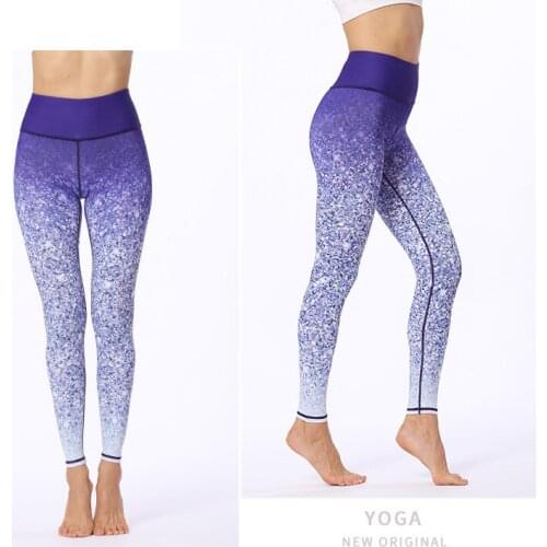 For Women Yoga skinny pants printed dance tights fitness trousers Ankle-length pant