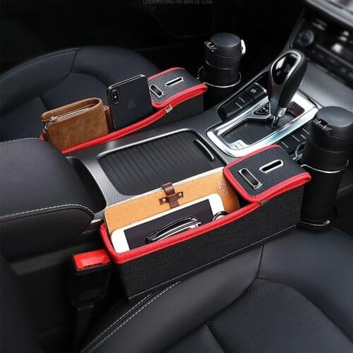 2021 car-styling Car Seat Gap Storage Box Organizer for LADA Priora Sedan sport Kalina Granta Vesta X-Ray XRay