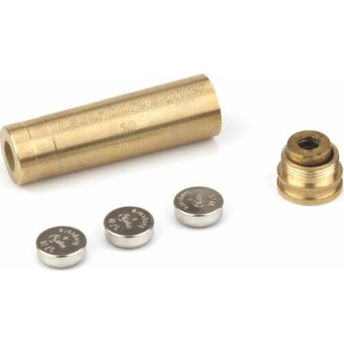 .30 Carbine Gun Laser 7.62x33 Rifle Boresighter In Chamber Red Collimator Bore Sighter Laser Pointer