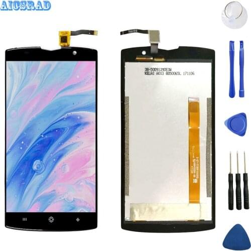 AICSRAD 2019 new 5.0"inch For Homtom ZOJI Z7 LCD Display Screen And Touch Screen Assembly Black Color For ZOJI Z7 LCD