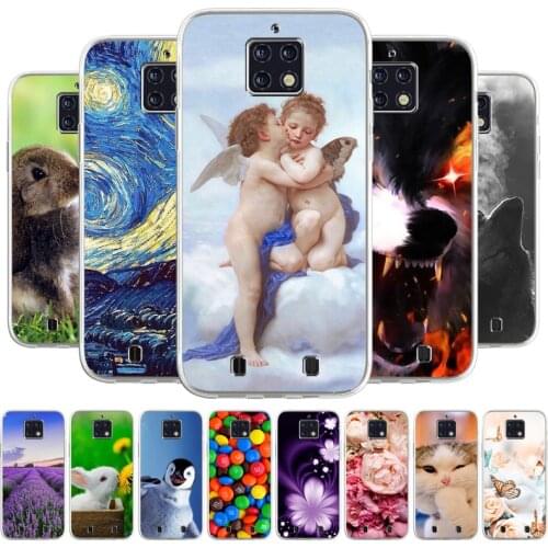 Case For Oukitel WP6 Cover Soft Silicone Funda For Oukitel WP6 MT6771T 6.3 inch Cases TPU Phone Coque Back Covers Cute