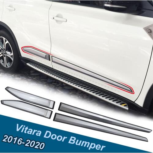 For vitara door bumper strip ABS Material prevent collisions decorate for 2016 2017 2018 2019 2020 car Accessories