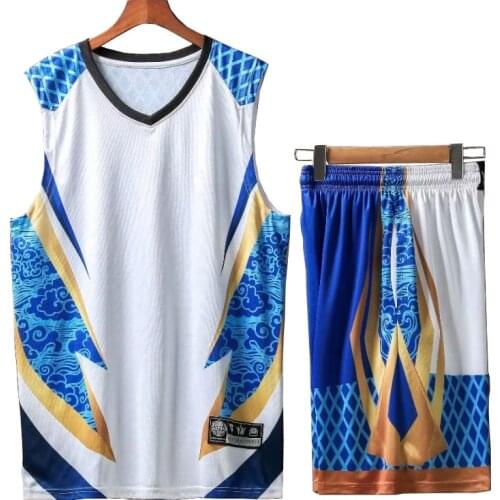 Men Child throwback basketball jerseys sets Boys sports training Kits breathable DIY Custom College team basketball uniforms