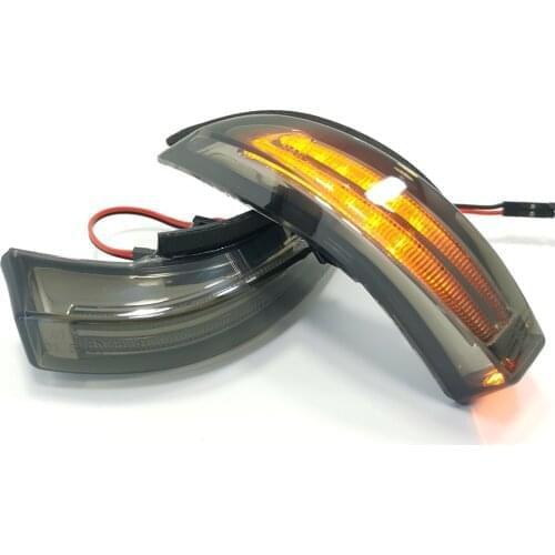 For Toyota Yaris 2012-2019 Dynamic LED Side Mirror Blinker Sequential Turn Signal Indicator Car Styling Light