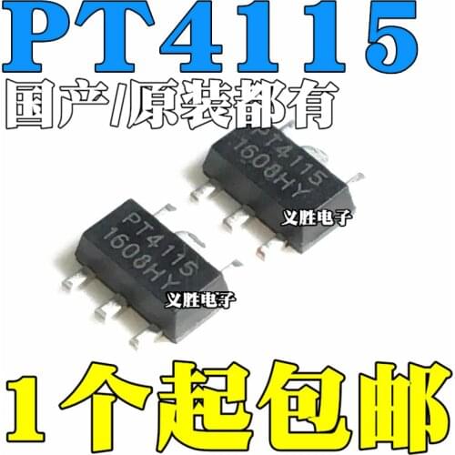 New PT4115 PT4115-89E SOT89 IC LED SOT - 89-5 30 v / 1.2 A high-profile LED constant current drive constant current chips t