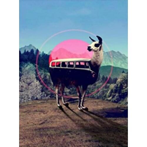 Cute Paints By Numbers Animals Cat Oil Painting sheep Interesting Scene DIY Paintings For Children Girl Dating