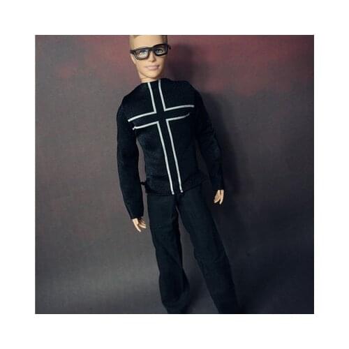 Fashion Children american Girls Gift pullip boy Doll Accessories casual suit set lot clothes For Barbie boyfriend Dolls 1/6 ken