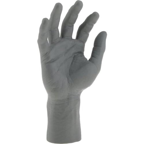 Male Mannequin Right Hand for Jewelry Bracelet Watch Glove Ring Display Hand Model Props Glove Model