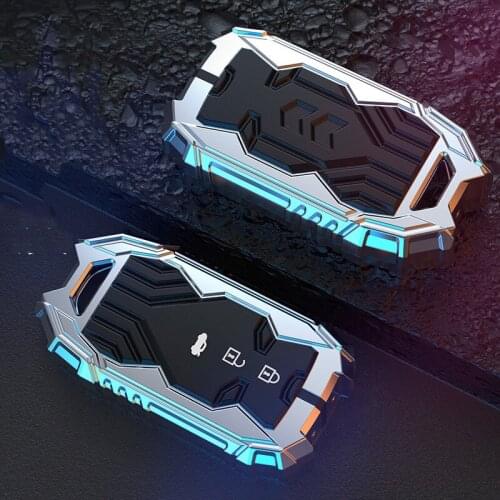 New Car Key Cover for Honda Haoying Civic/Xrv Accord/Fit/Jed/Ailishen Car Remote Key Metal Protective Shell Decoration