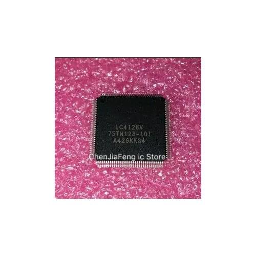 2PCS~5PCS/LOT New original LC4128V-75TN128-10I LC4128V QFP128