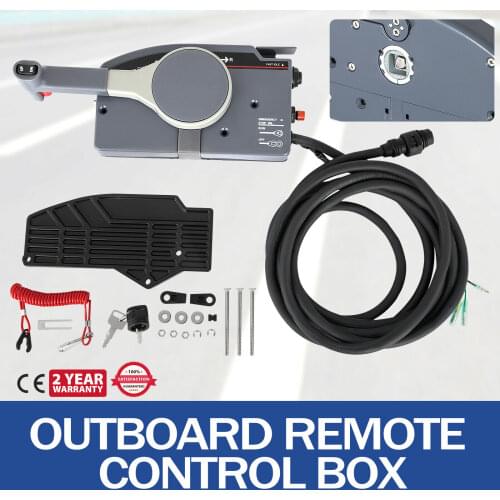 Outboard Remote Control Box For Yamaha 703 Boat Marine Push Open Type Switch Marine 10Pin