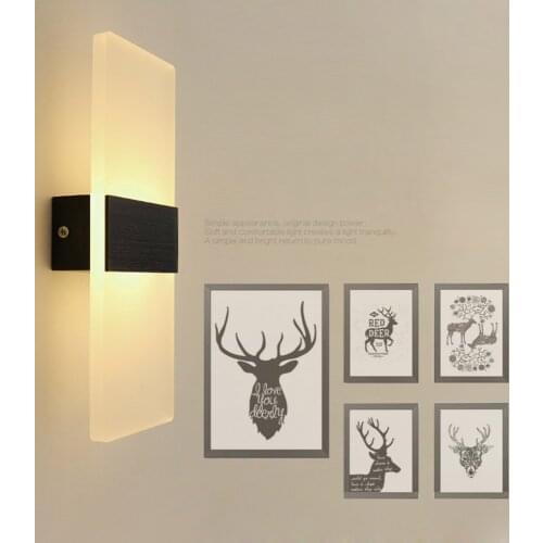 LED Wall Lamp 6W 12W 18W Bedroom Bedside Lamp Living Room Kitchen Balcony Aisle Corridor Indoor Lighting