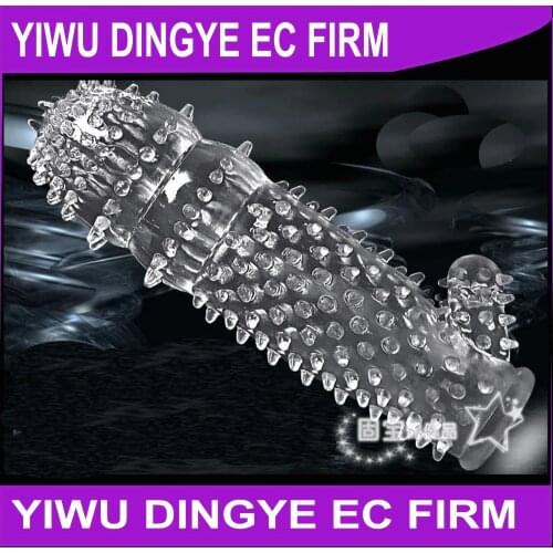 Reusable Cock Ring and Penis Sleeves Condom For Men Penis Ring Cock Ring