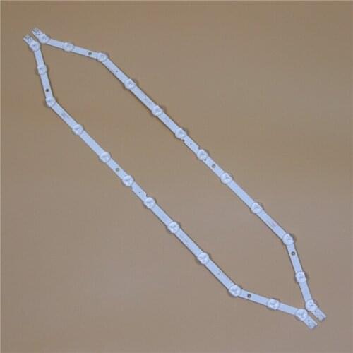 32inch TV LED Light Bars For Samsung UN32EH5000FXZX UN32EH5300FXZA UN32EH5300FXZC Backlight Strips Kit 12 LED Lamps Lens 2 Bands