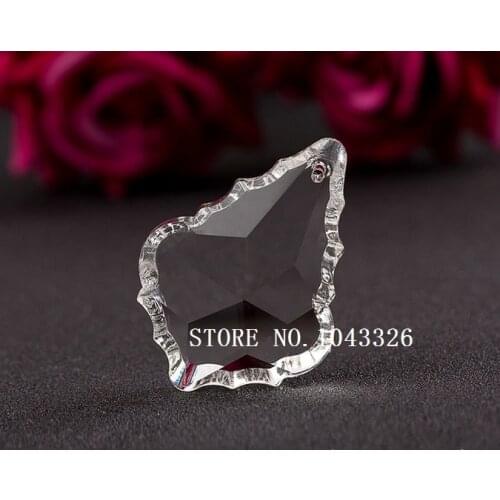 38 50 63 mm chandelier parts lighting accessories glass prism ball pandent bead curtain crystal pendant 10pcs/lot
