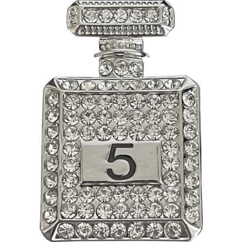 B105 Perfume Bottles Number 5 Jewlery Lapel Pins Brooches Broche Broach Jewelry For Women pins for clothes