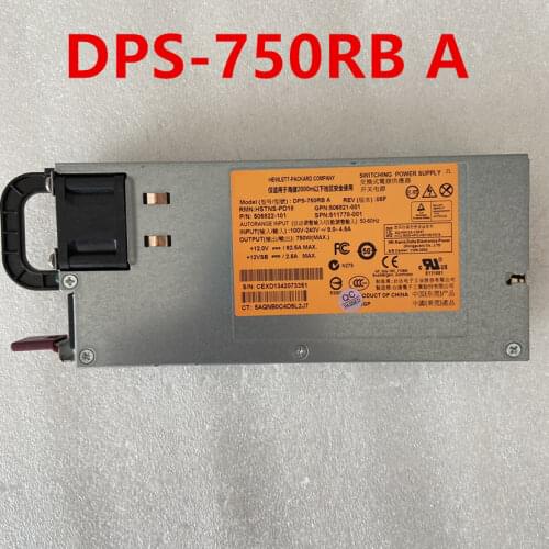 New PSU For HP DL380G6 G7 750W Power Supply HSTNS-PL18 511778-001 DPS-750RB A 506821-001 506822-101 512327-B21 HSTNS-PD18