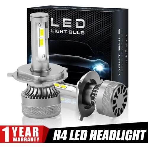 H11 H8 60W 12V LED Car Headlight bulb H1 H4 H9 mini LED headlight for front lights HB3 HB4 9005 Auto fog head lamp LED Bulb