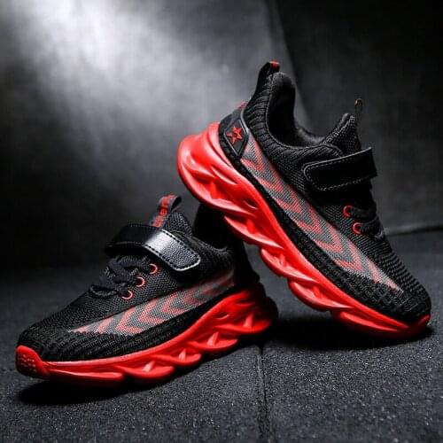 Spring/Fall Kids Sneakers Children Shoes Breathable Boys Casual Shoes Girls Trainer Fly weave sport shoes girl running Gym shoes
