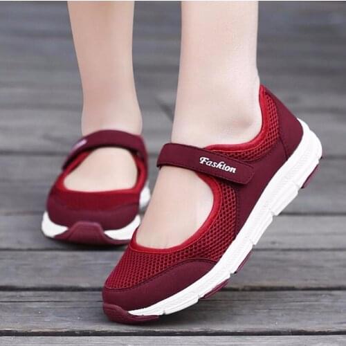 Women Autumn Casual Sport Flats Shoes Breathable Mesh Tenis Feminino Shoes Woman Sneakers Summer Ladies Boat Shoes Zapatos Mujer