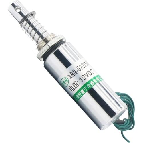 Round tube pull solenoid cylindrical DC magnet XRN-20X50L