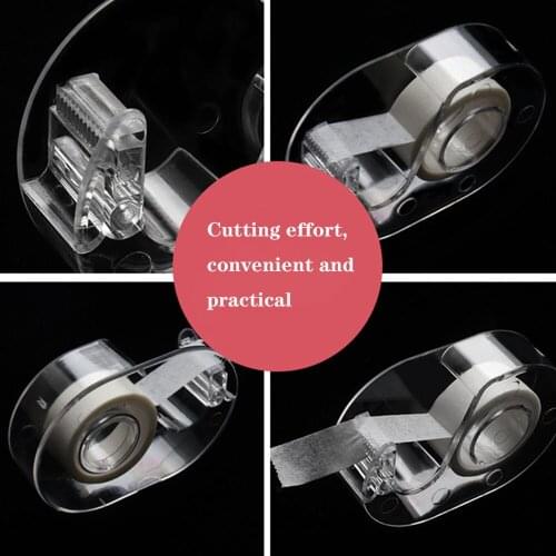 Acrylic Eyelash Tape Cutter Dispenser Adhesive Tape Holder Under Eyelash Pad Cutter For Eyelashes Extension Makeup Tools