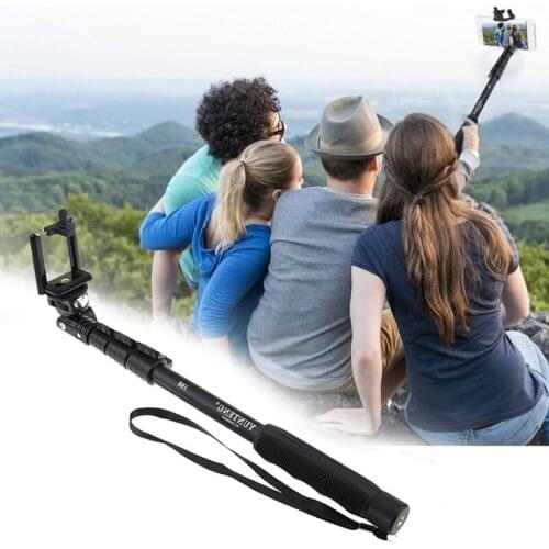 Camera Photography Monopod Hand Held Selfie Stick Mobile Phone Adjustable Rotating Non Slip Outdoor Portable Extendable Travel
