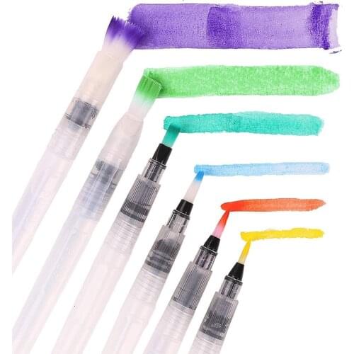 Watercolor Brush Pen Art Markers Brush Paint For Drawing Refillable Calligraphy Brush Markers Set Waterbrush