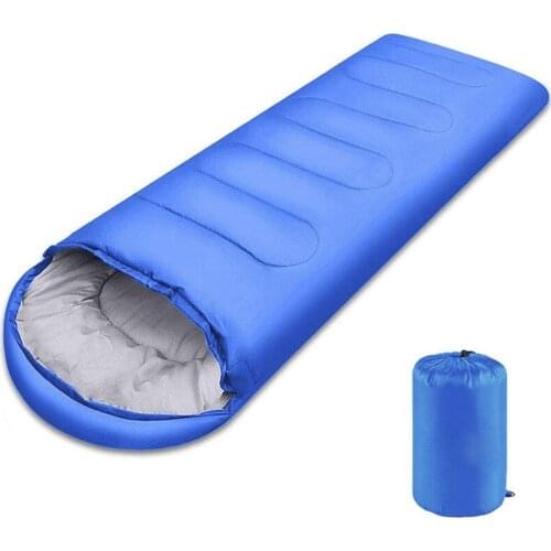 Wholesale Portable Lightweight Envelope Sleeping Bag with Compression Sack for Outdoor Adults Camping Hiking Backpacking