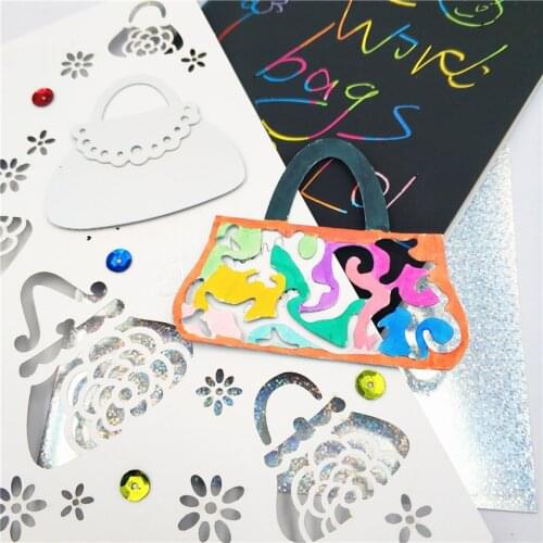 PANFELOU Romantic diamond bag Scrapbooking DIY Halloween Embossing mould card paper die stencils punch Metal cuts dies cutting