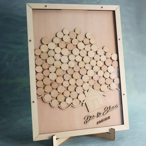 Custom Mason Jar Drop Top Guestbook Personalized Wedding Guest Book Alternative