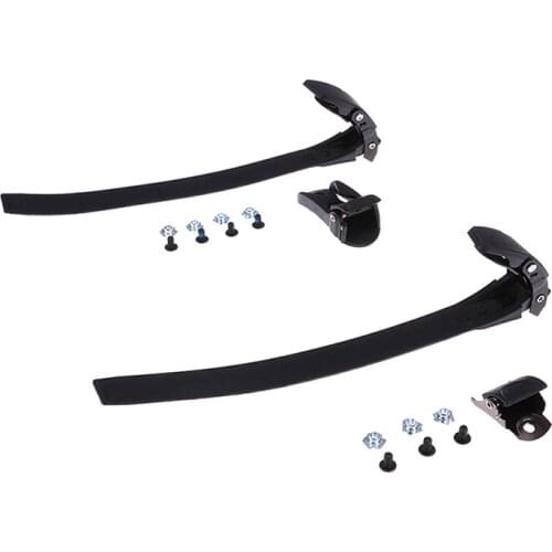 PP Inline Roller Skate Strap Buckle with Clamp Screws Nut Replacement Accessories for Men Women Outdoor Skating Parts