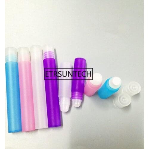 3ml 5ml 8ml 10ml Empty Plastic Perfume Roll on Packaging bottles Essential Oil Sample pack Containers F1234