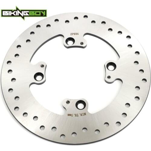 BIKINGBOY 1050 Speed Triple / R S ABS 1050 Sprint GT ST 800 Tiger XC XCX XR ABS Scrambler 1200 ABS Rear Brake Disc Disk Rotor