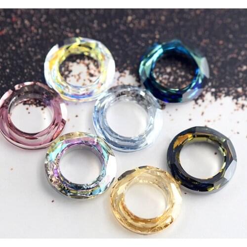 Most Fashion 20pcs high shining Ring of Angels/Angel Circle glitter nail art glass rhinestones colorful nail art bright drill