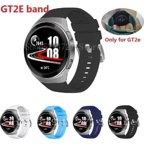 Replaceable accessories Watchband For HUAWEI WATCH GT 2e Strap Silicone Wrist Band For HUAWEI GT2E Sport Belt Bracelet