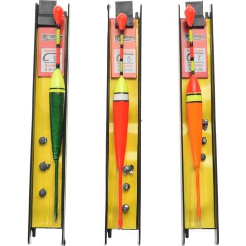 3pcs/lot Fish Float Carp Fishing Line Bobber Group Fishing Tackle Hook Buoy Fish Floating Tiple Suit Accessories Fish Catching