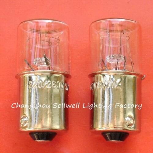 Free Shipping New!miniature Bulb Light 220v/260v 5/7w Ba15s A628