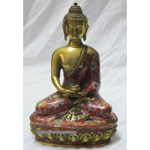 Bi002055 8 Bronze Animal Aggressive Large Canine Teeth Strong Wild Boar Sculpture Statue 20cm